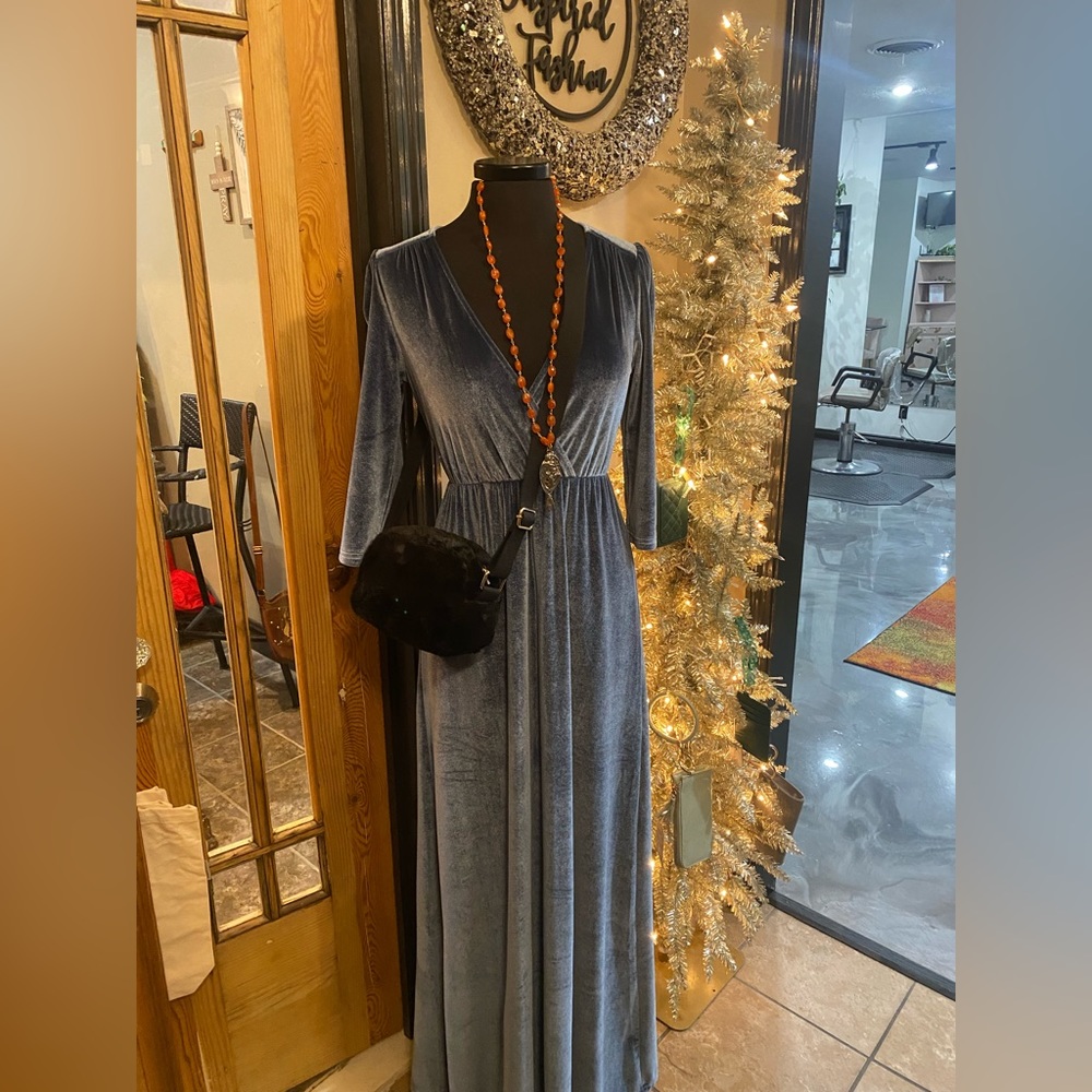 NWT👉Baltic Born Sophia Velvet Maxi Dress